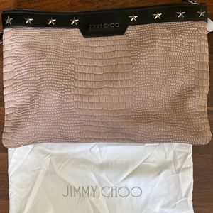 Never before worn Jimmy Choo clutch!